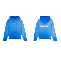 Set the standard - electric blue